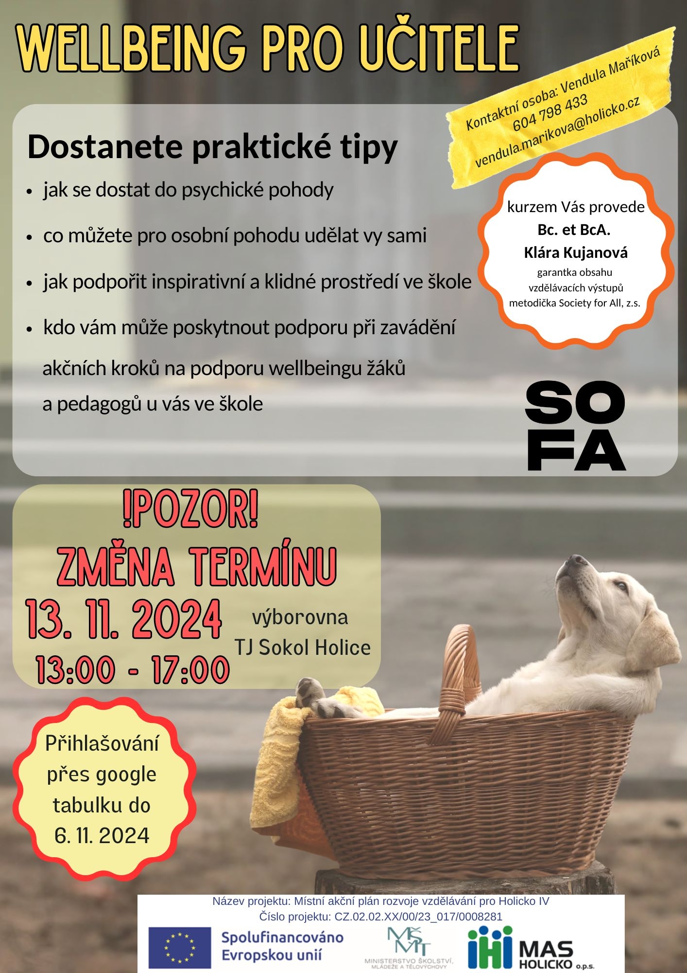 Wellbeing pro učitele