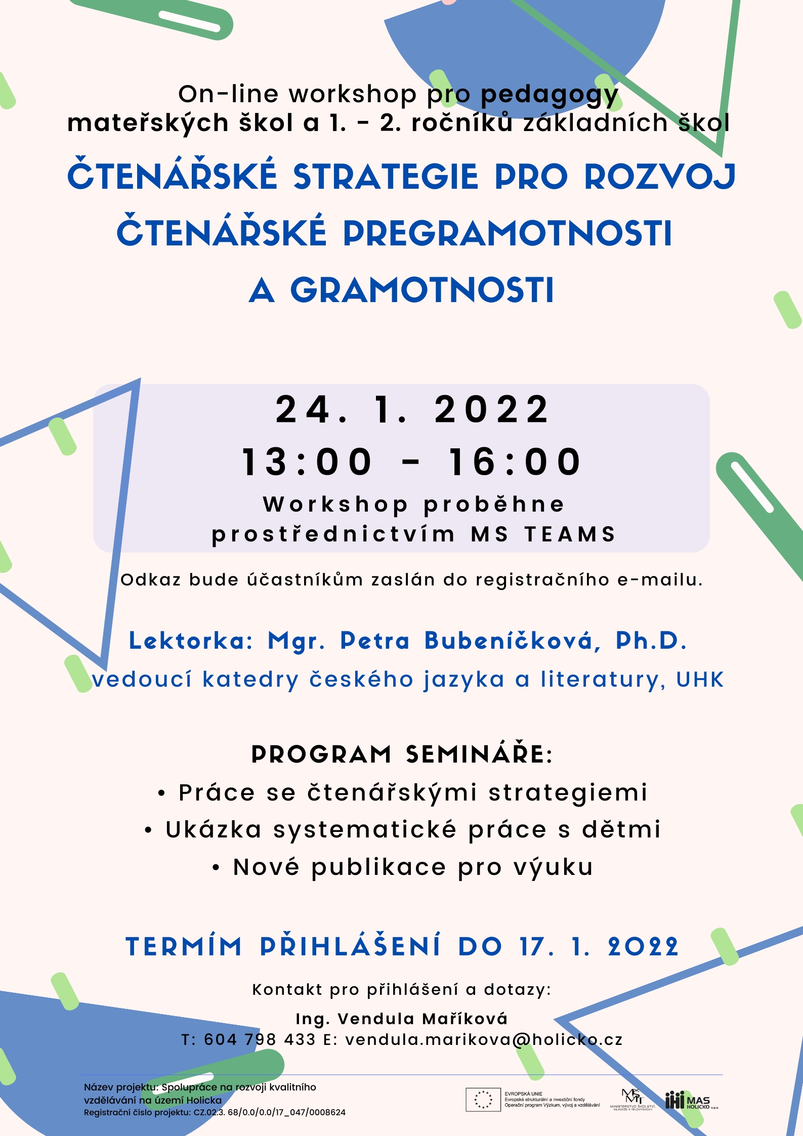 Čtenářské strategie pro rozvoj čtenářské pregramotnosti a gramotnosti
