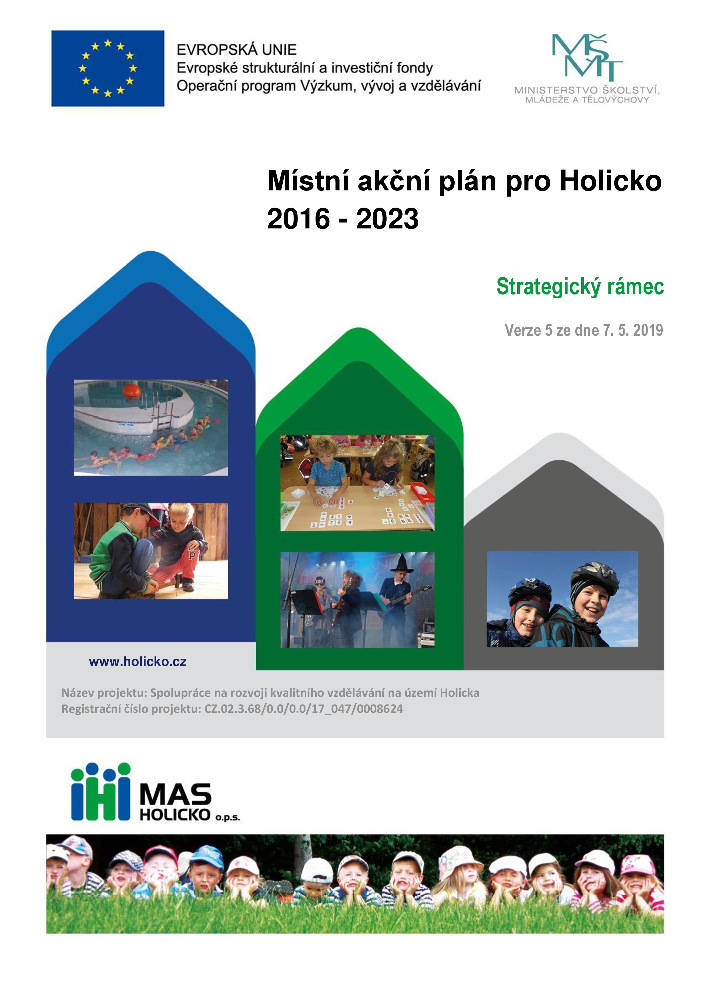 Aktualizace projektových záměrů ve SR MAP II Holicko